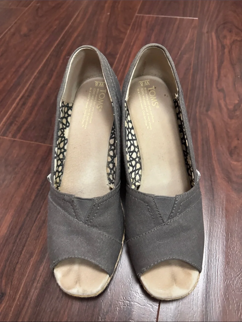 Toms wedge heels